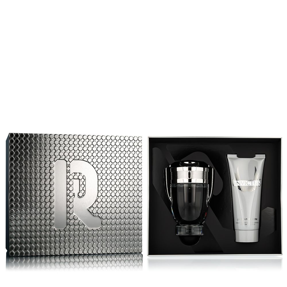 Rabanne Invictus EDT 100 ml + SG for Body &amp; Hair 100 ml (man) 1 pcs