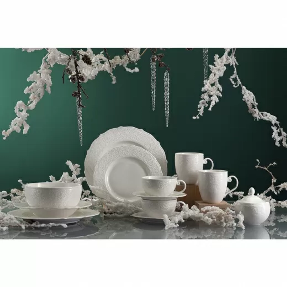 Набор обеденных тарелок Tracery, d=26 см, 2 шт