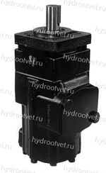 T6CCL-012-014-R00-U - Пластинчатый нерегулируемый насос сдвоенный с рабочим объемом 37+46 см3, взаимозаменяем с насосом НПл 45-56/20 и НПл 45-56/16