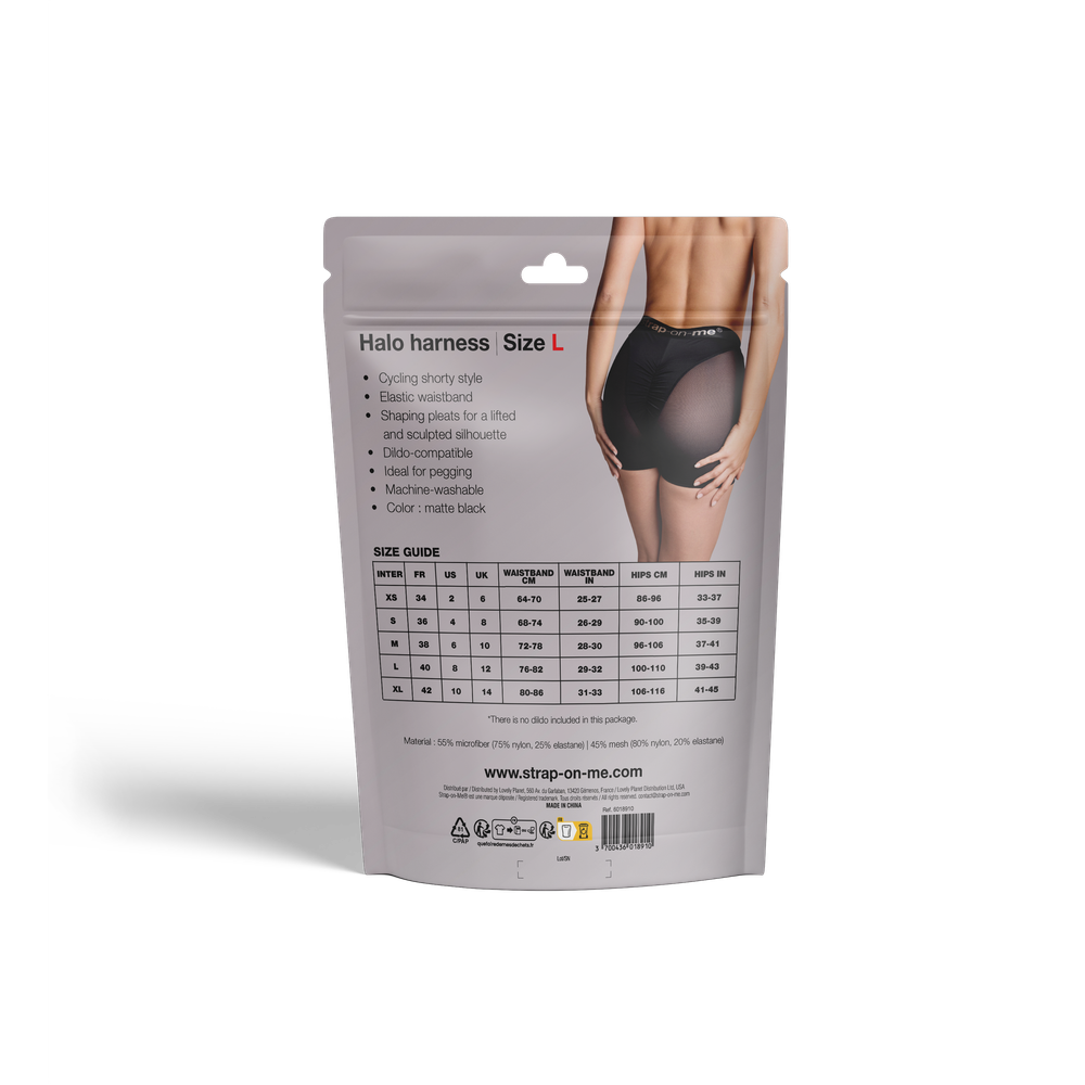 Пояс для страпона Strap-on-me Harnais Lingerie Halo, L