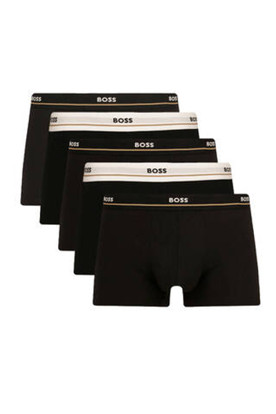 Трусики-боксеры 5шт. Trunk 5P Essential BOSS BLACK - черный(50475275)