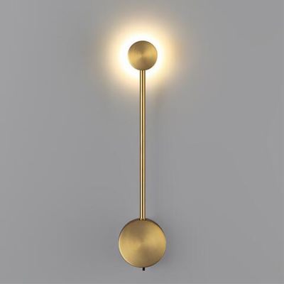 7009/5WL HIGHTECH ODL25 319 античная бронза/металл/акрил Настенный светильник LED 3000/4000K тумблер на корп. 5W 220V CRI > 90 SATELLITE