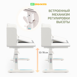 Стол письменный для школьника Ergokids Winnipeg Multicolor BD-630