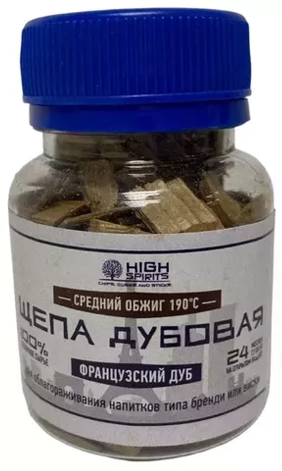 Щепа дубовая Французский Дуб (средний обжиг, баночка, 30гр)
