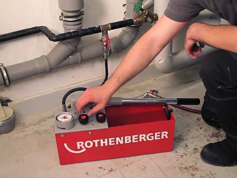 Ручной опрессовщик Rothenberger RP-50 INOX