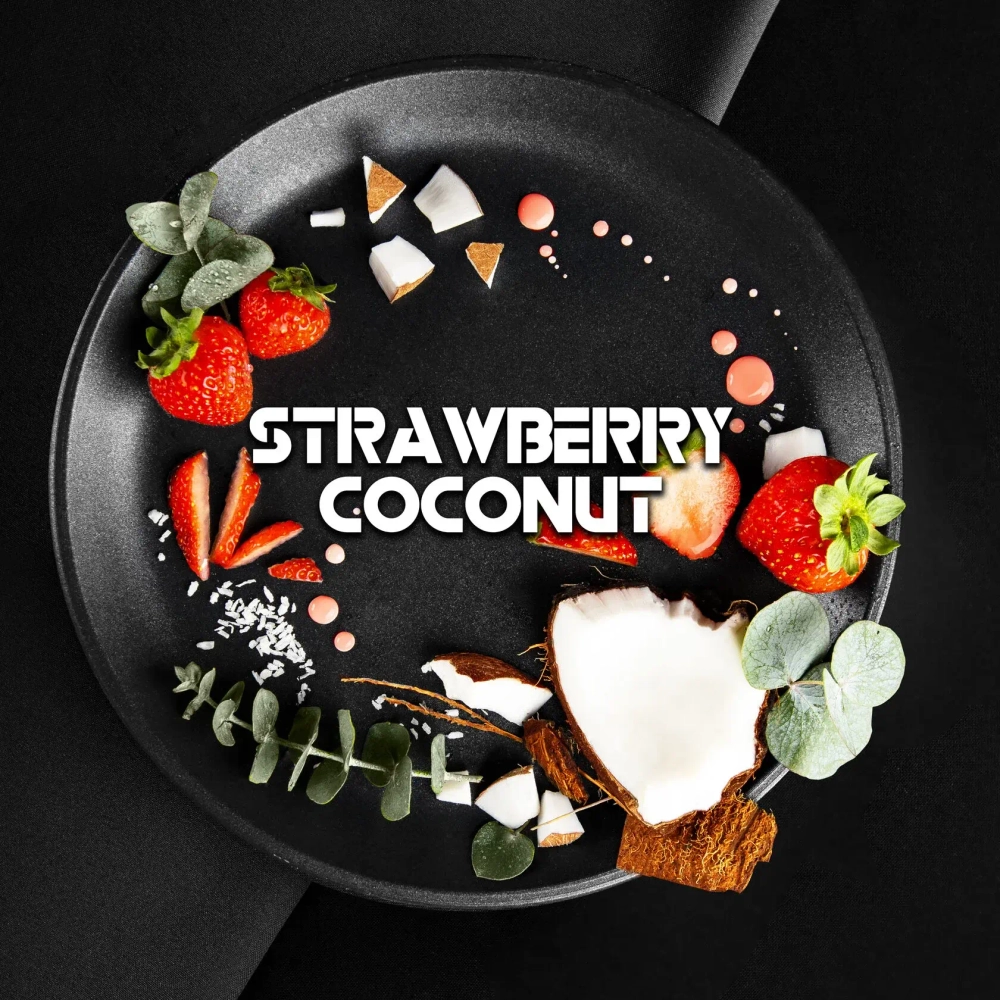 BlackBurn 100гр. Strawberry Coconut (Клубника с кокосом и эвкалиптом) (М)
