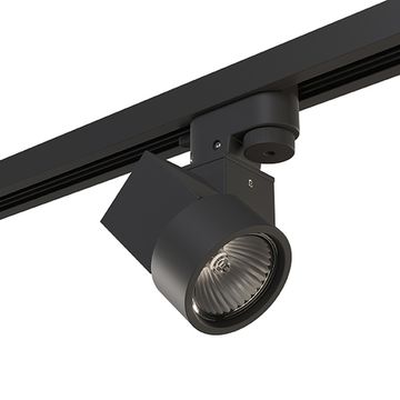 Трековый однофазный светильник A1T051027 черный Illumo X1 Lightstar