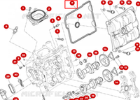 Ducati Прокладка клапанной крышки 78811102C