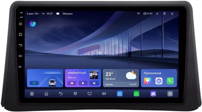 Магнитола для Opel Mokka 2012-2015 - Kuberg QLed, Android 14, TS105, Быстрейшая, CarPlay, SIM-слот