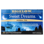 Bigelow, Herbal Tea, Sweet Dreams®, без кофеина, 20 чайных пакетиков, 30 г (1,09 унции)