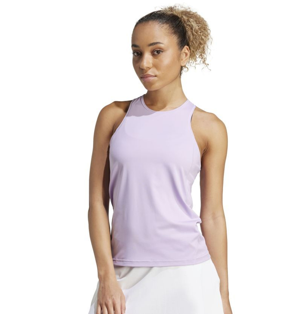 Женский топ теннисный Adidas Club Tennis Climacool+ - powder plum
