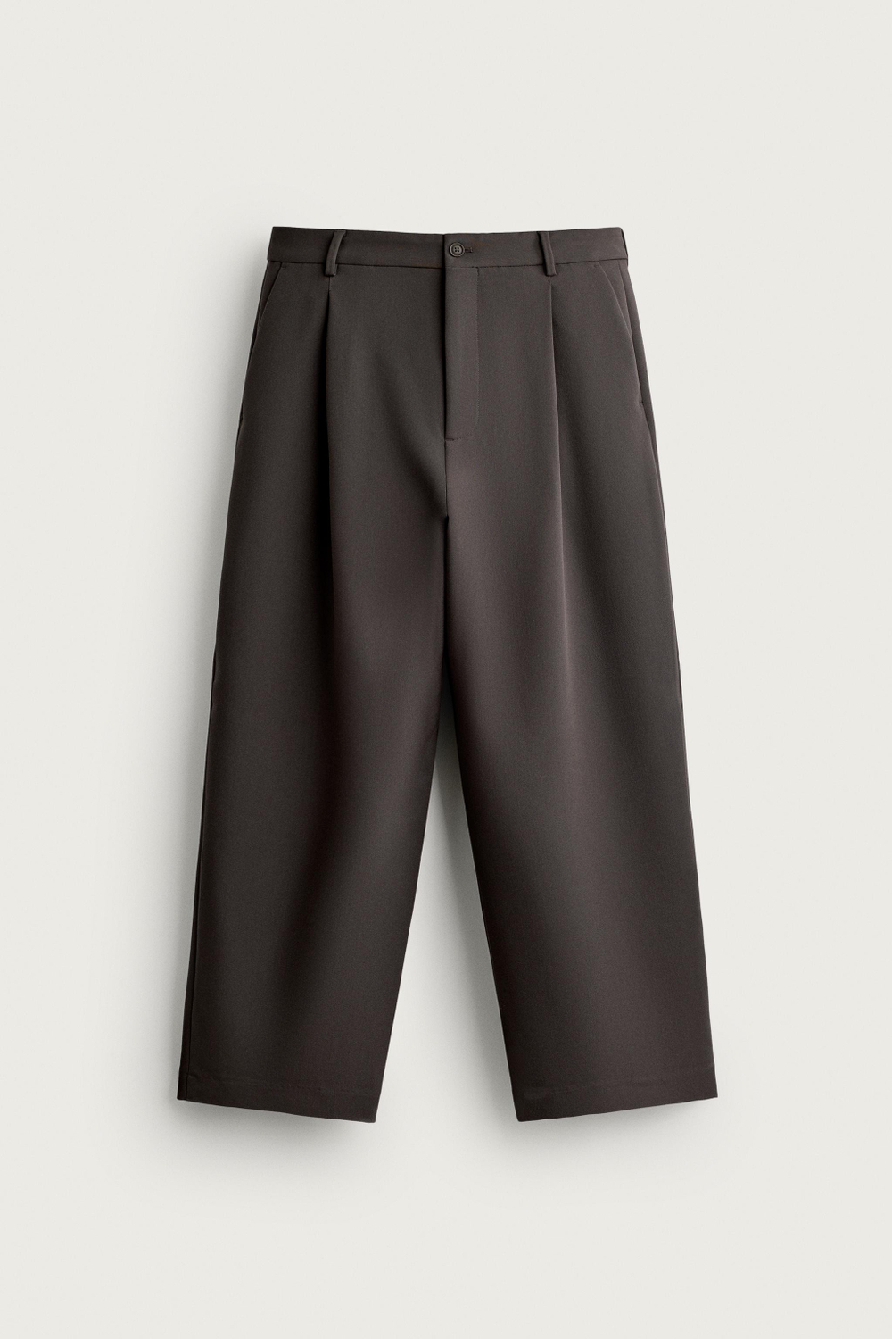 БРЮКИ RELAXED FIT СО СКЛАДКАМИ — ZARA · 8281/740