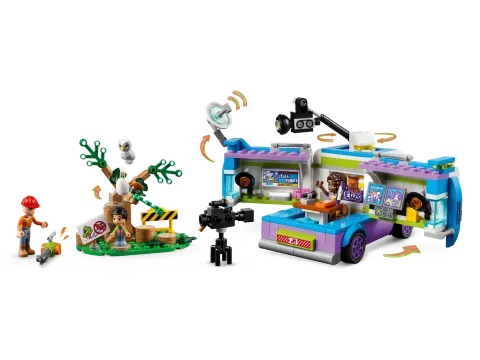 Конструктор LEGO Friends 41749 Фургон отдела новостей