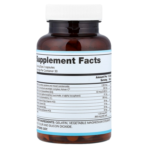 Vitacost, Synergy®, Basic® Multivitamin, 60 Capsules