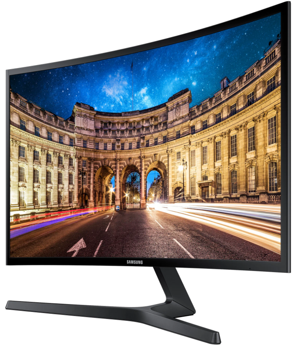 МОНИТОР Samsung 23.5" C24F396FHI, ЧЕРНЫЙ