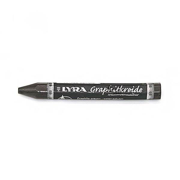Мелки графитные Graphite акварельные заточенные 12 шт, 6B L5630106, Lyra L5630106