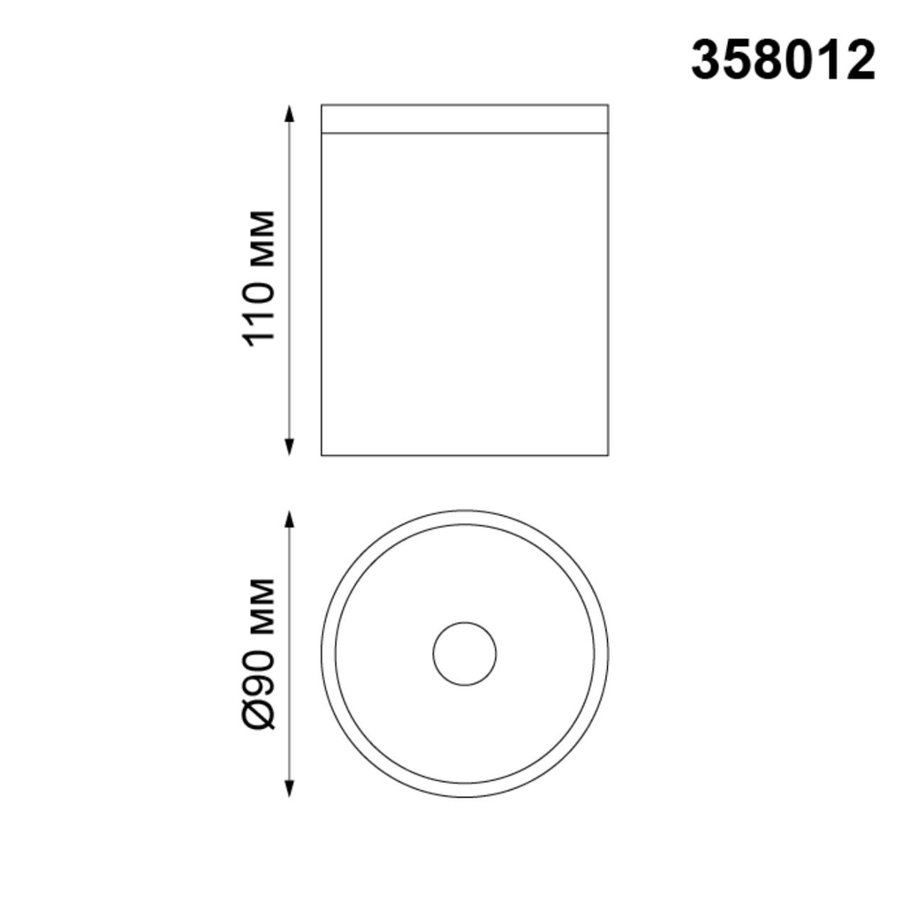 358012 STREET NT19 700 белый Ландшафтный светильник IP65 LED 3000К 6W 220V TUMBLER