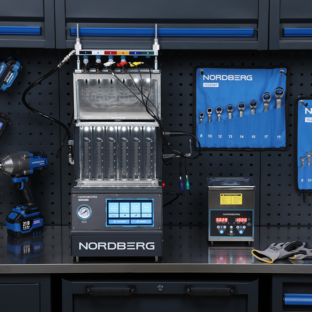 NORDBERG (CMA25AB_V2) Установка для тестирования и очистки пьезофорсунок, GDI, c камерой визуального контроля
