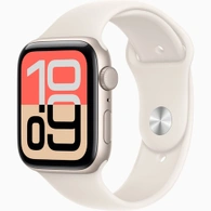 Умные часы Apple Watch SE3 GPS 44 мм Starlight Aluminium Case with Starlight Sport Band - M/L