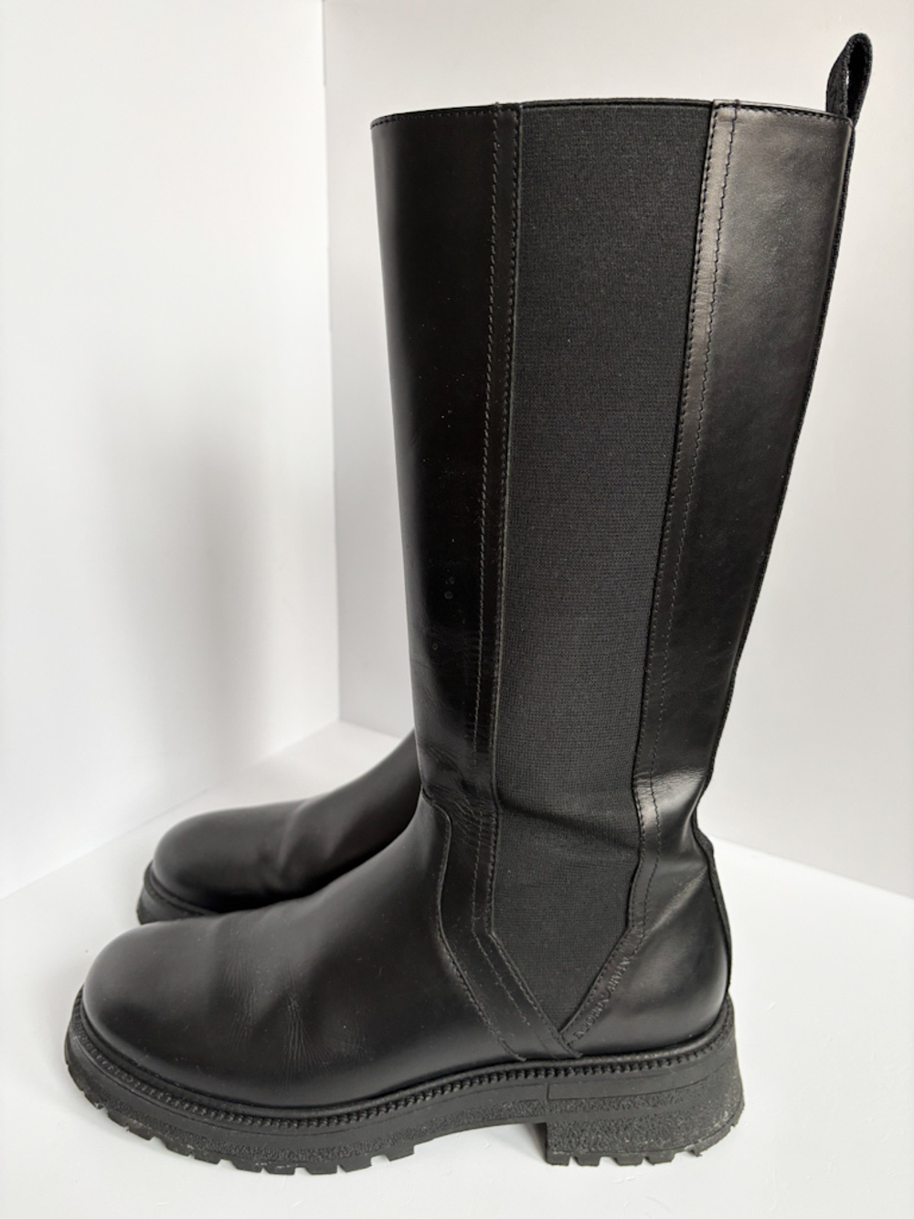 Кожаные сапоги Armani, 38