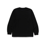 A Bathing Ape College L S Tee черный