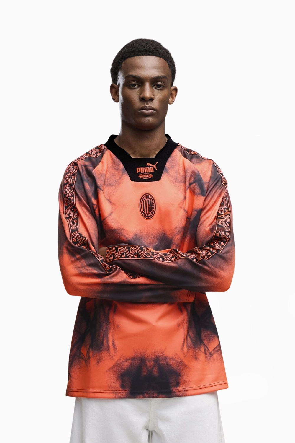 Футболка с длинными рукавами Puma AC Milan 26/27 KING - оранжевый
