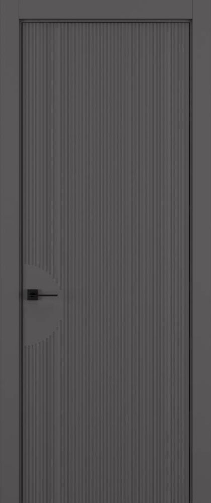 Дверь 6 VERTICAL Матовый Антрацит