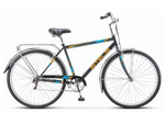 Городской велосипед STELS Navigator 350 Gent 28" 7 скор. (корзинка) Черный