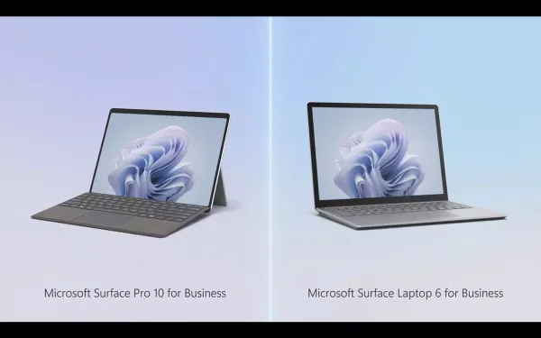 Microsoft представила ноутбук Surface Laptop 6 и планшет Surface Laptop 10 с ИИ-технологиями Microsoft представила ноутбук Surface Laptop 6 и планшет Surface Laptop 10 с ИИ-технологиями