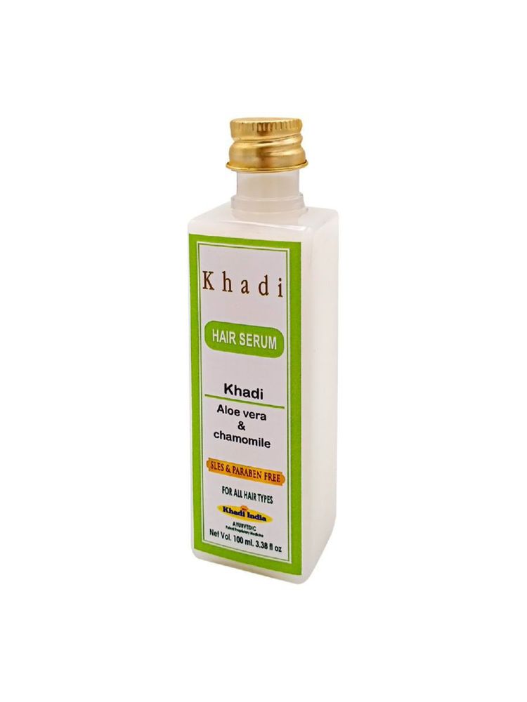 Khadi Natural Сыворотка для волос восстанавливающая Алое вера и Ромашка 100 мл