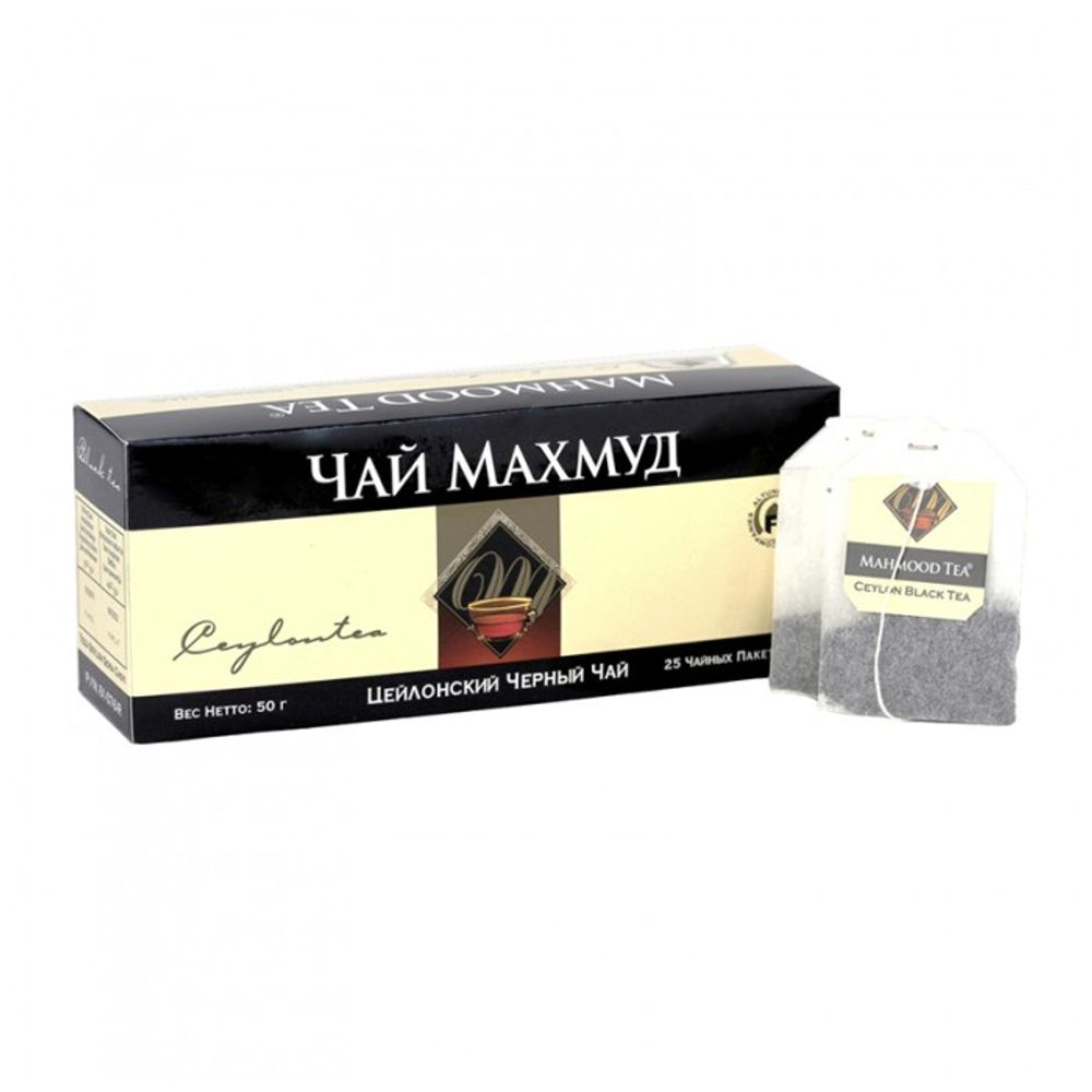Чай черный Махмуд Цейлон 25пакет