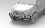 Дуга переднего бампера для Lexus GX 550 GX550 2024+ Лексус силовой обвес кенгурятник