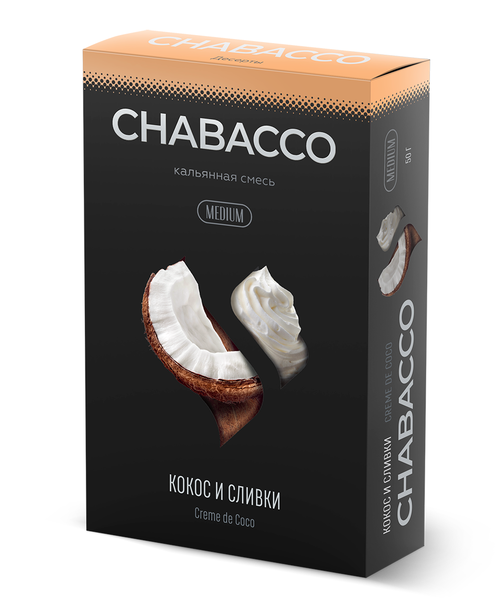 Chabacco Medium - Creme De Coco (50г)