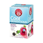 TEEKANNE Чай фруктовый Cool Sensations Berry Mojito с мятой и ежевикой, 18 пакетиков, 45 г (Германия)