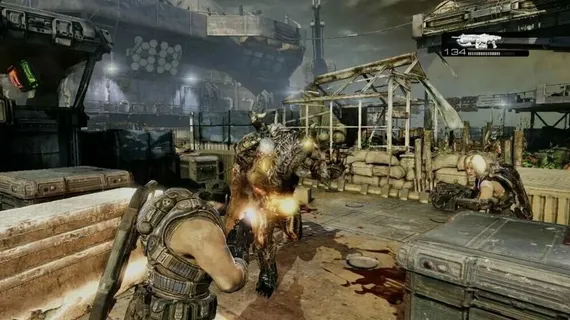 Xbox 360 Gears of War 3 (Б/У, Русские субтитры)