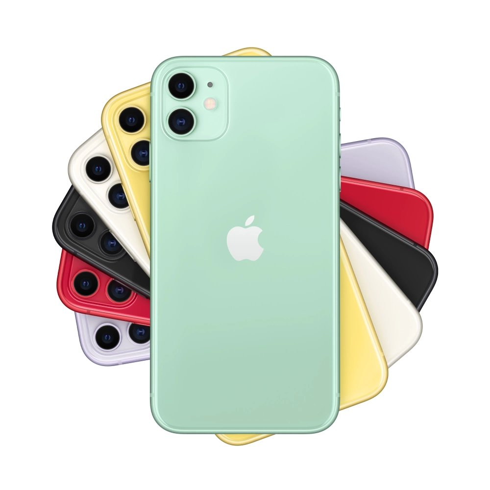 Смартфон Apple iPhone 11 64GB Dual Sim, Green (Зеленый)