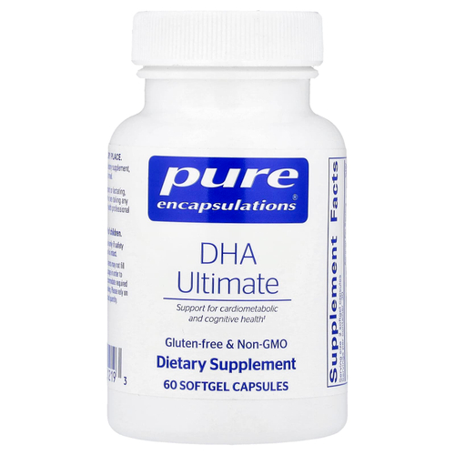 Pure Encapsulations, DHA Ultimate, 60 Softgel Capsules
