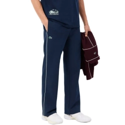 Мужские теннисные штаны Lacoste Tennis Heritage - navy blue/white