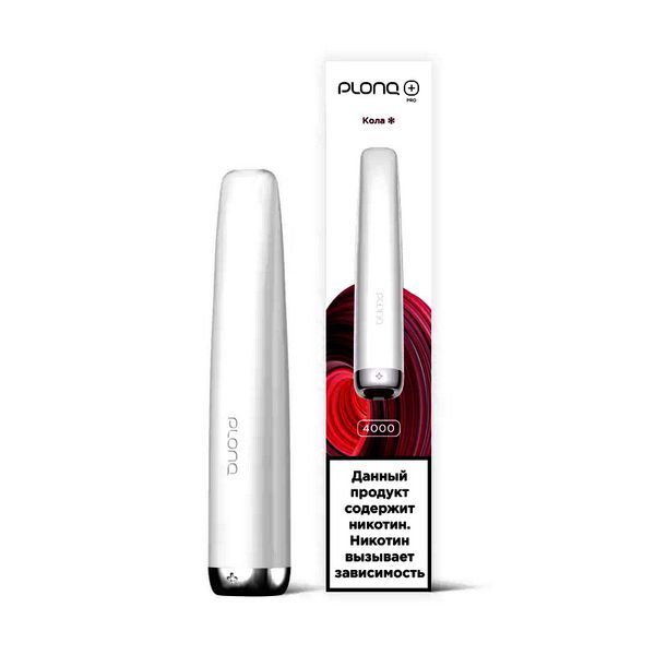 Купить Одноразовый Pod Plonq Plus Pro - Кола (4000 затяжек)