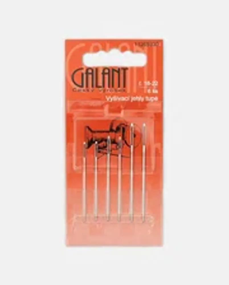 Набор ручных игл вышив. тупые "Galant" 11265930, №18-22, 6 игл