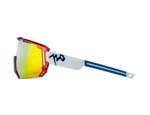 Спортивные очки 720armour Mars / Glossy Rubylith / Matte White Temple / Champion Gold Ti Lens