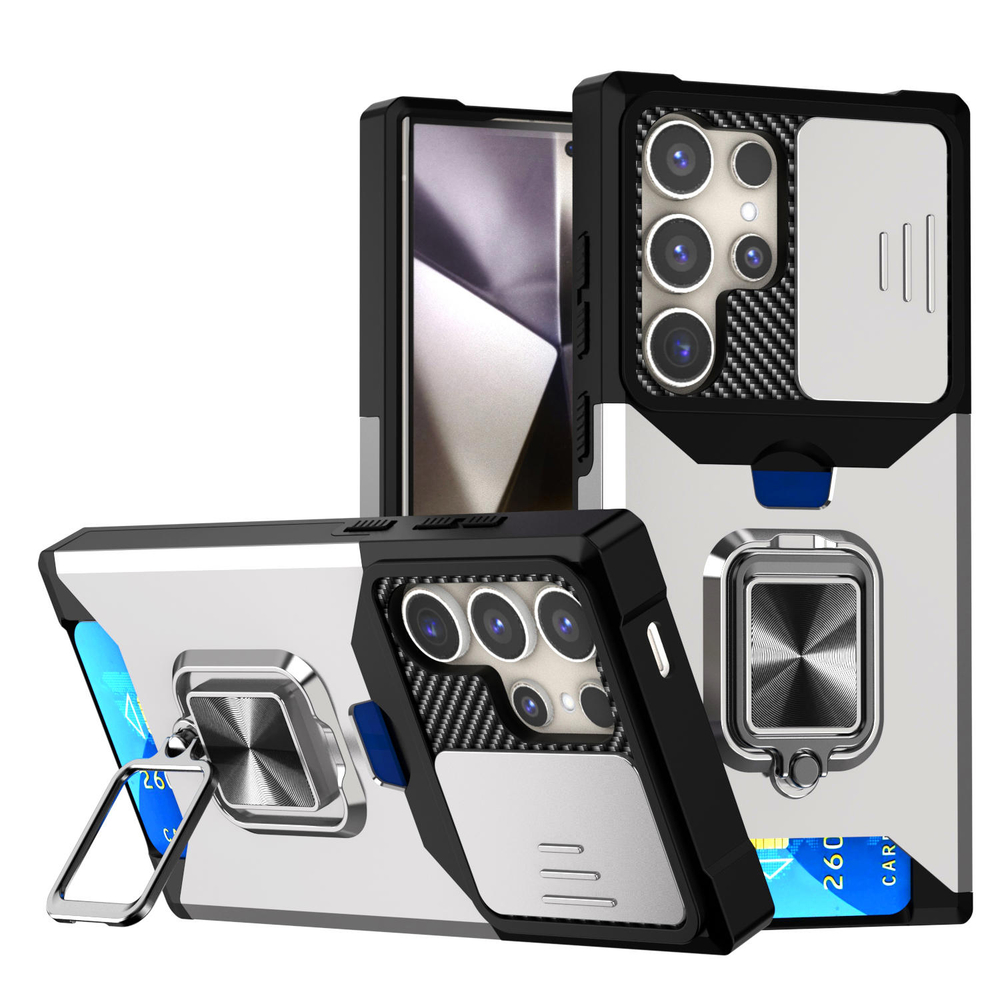 Противоударный чехол Сard Reader Case для Samsung Galaxy S25 Ultra