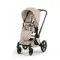 Детская коляска Cybex Priam V Style 2 в 1 Cozy Beige на раме Rosegold
