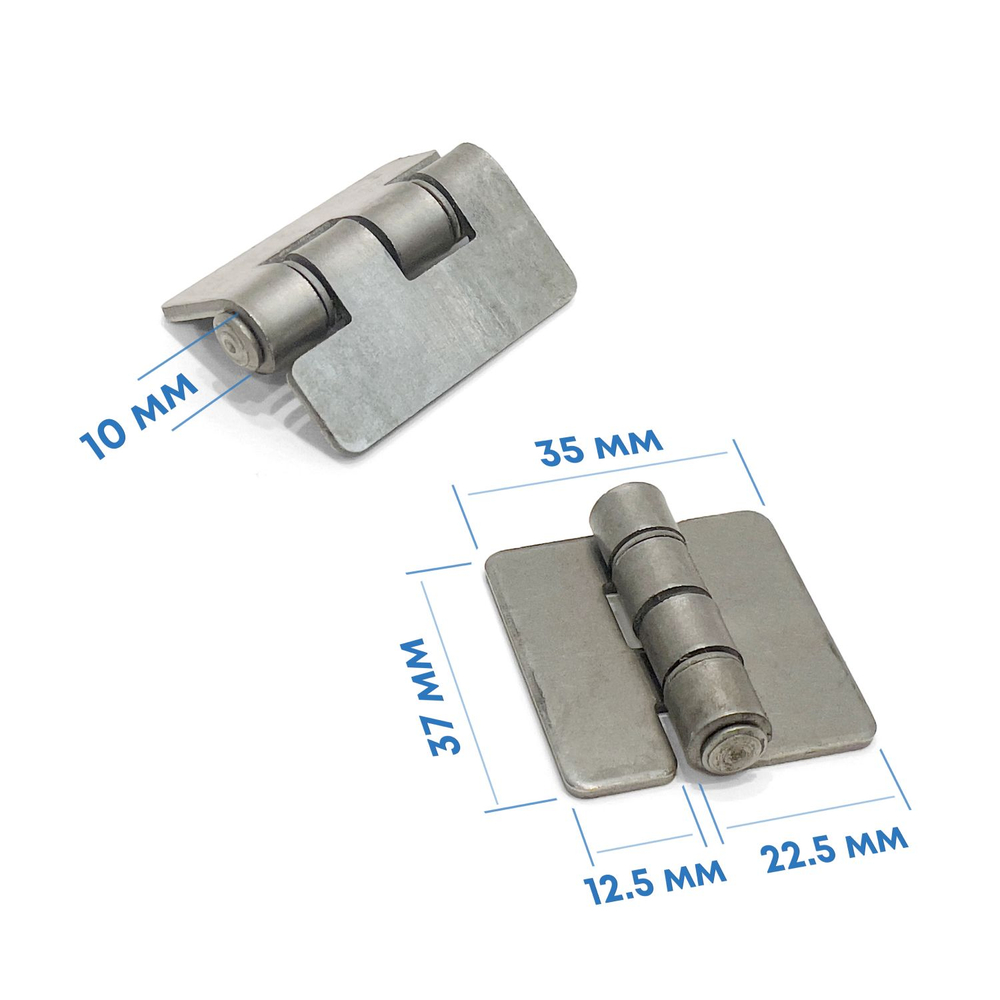 Петля приварная 37*35*2мм