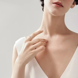 Кольцо из серебра 925, Tiffany 💠 Infinity Narrow - В наличии