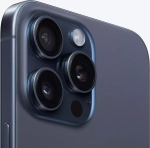 iPhone 15 Pro 256 ГБ, Dual: nano SIM + nano SIM, синий титан
