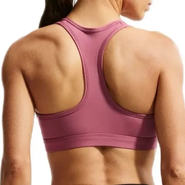 ТОП теннисный Nike Swoosh Medium Support Padded Sports - pink smoke/white