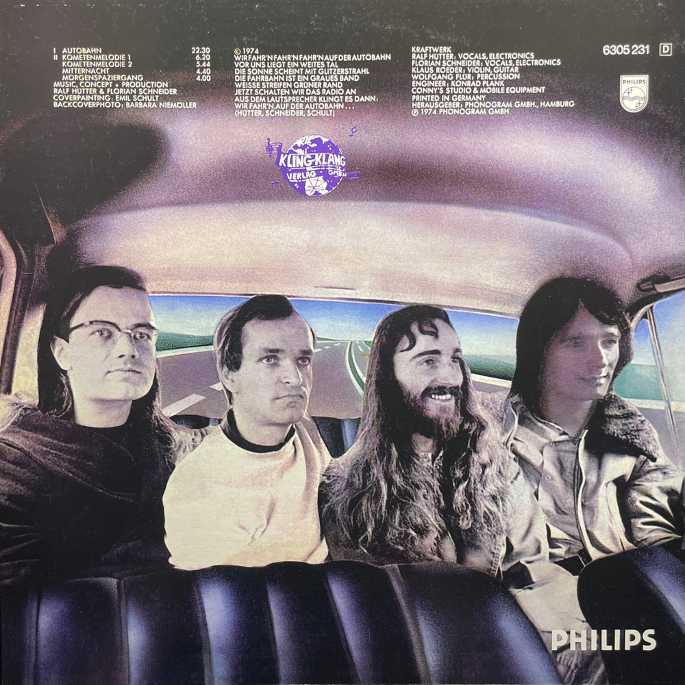 Kraftwerk – Autobahn (Германия 2014г.) Blue