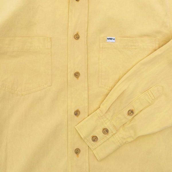 Рубашка SS24 Lightweight Washed Canary желтая - фото 2