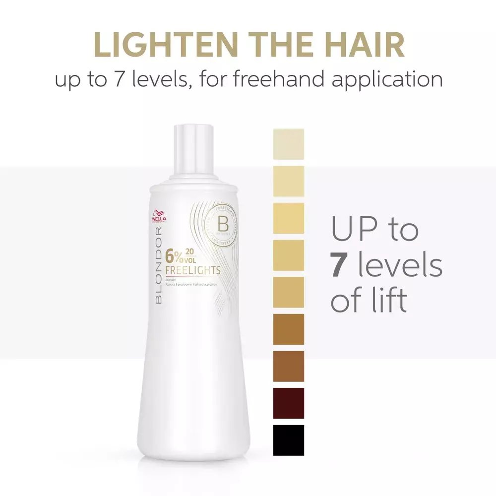 Wella Blondor Freelights Окислитель 9% 1000 мл